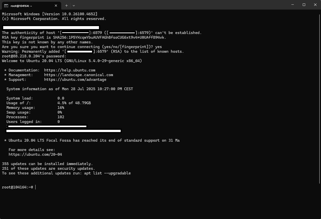Connect to Your VPS