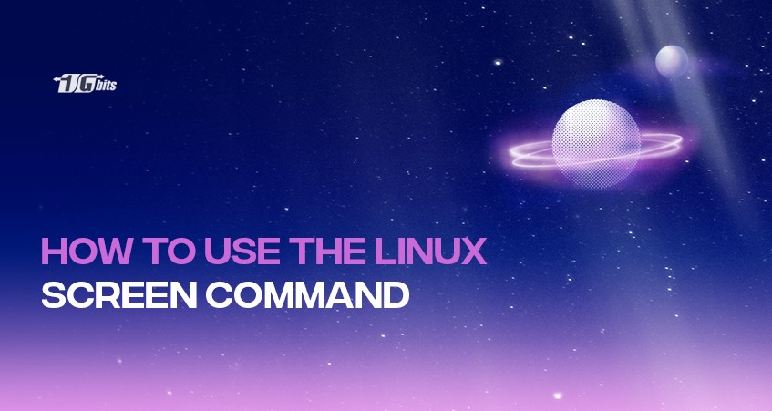 How to use the Linux Screen command