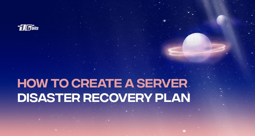 How to create a server disaster recovery plan?