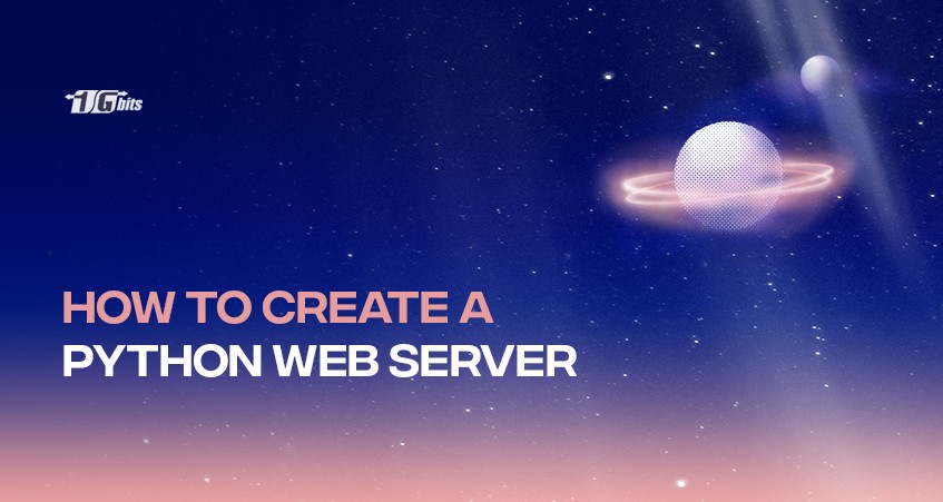 How to create a Python web server