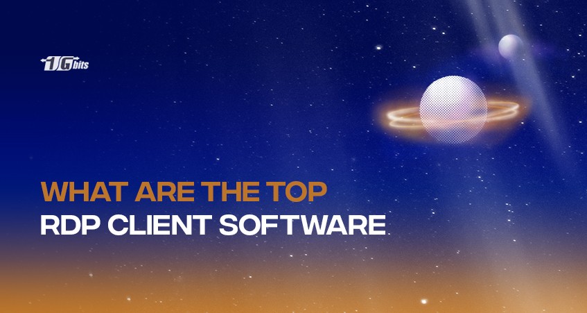 What are RDP client software