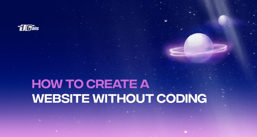 How to create a website without coding