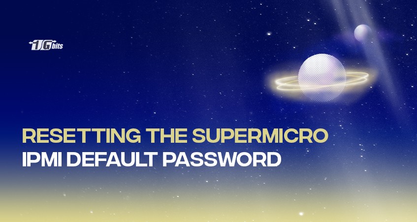 Resetting the Supermicro IPMI Default Password