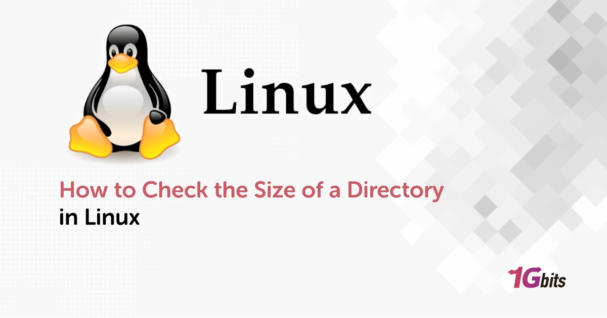 How to Check the Size of a Directory in Linux