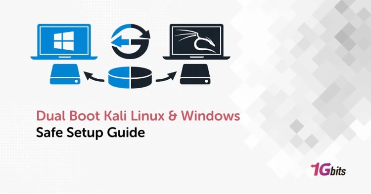 How to Dual Boot Kali Linux with Windows 10/11 Safely ⚡
