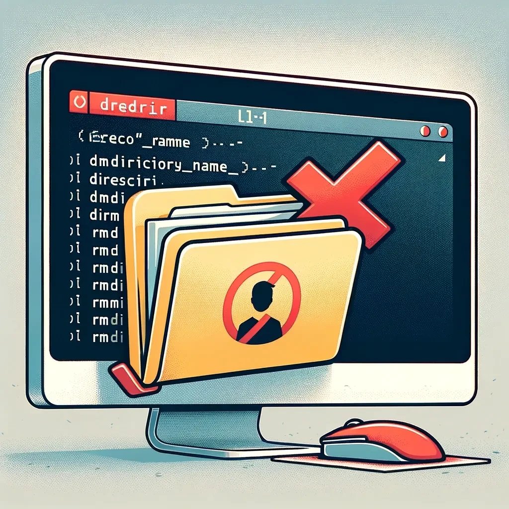 How to delete directory in Linux?