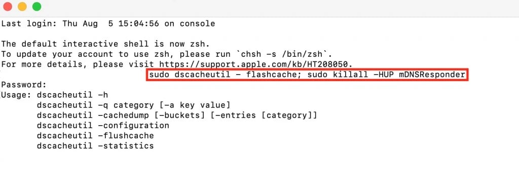 How to Flush the DNS Cache on Mac