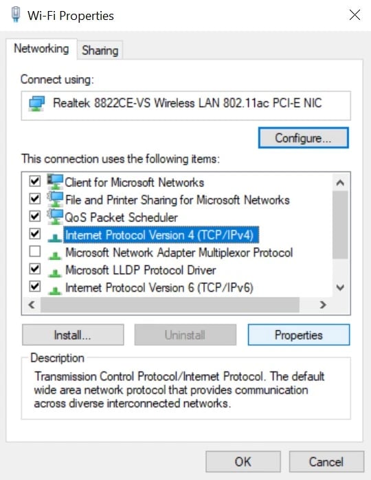 DNS Servers on Windows