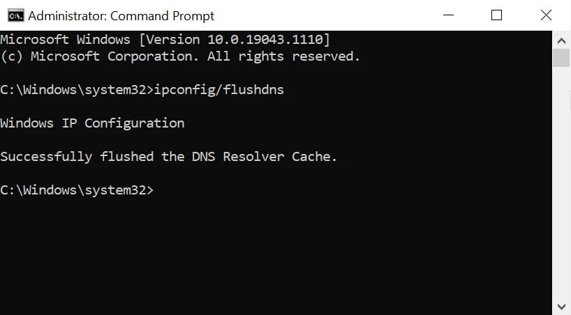 DNS Cache on Windows