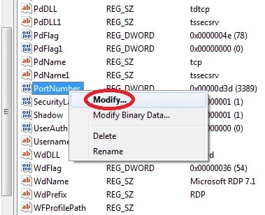 Change the Port Number