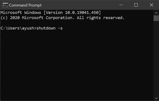 Why do we use shutdown command