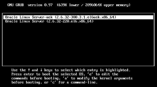Oracle linux shutdown command