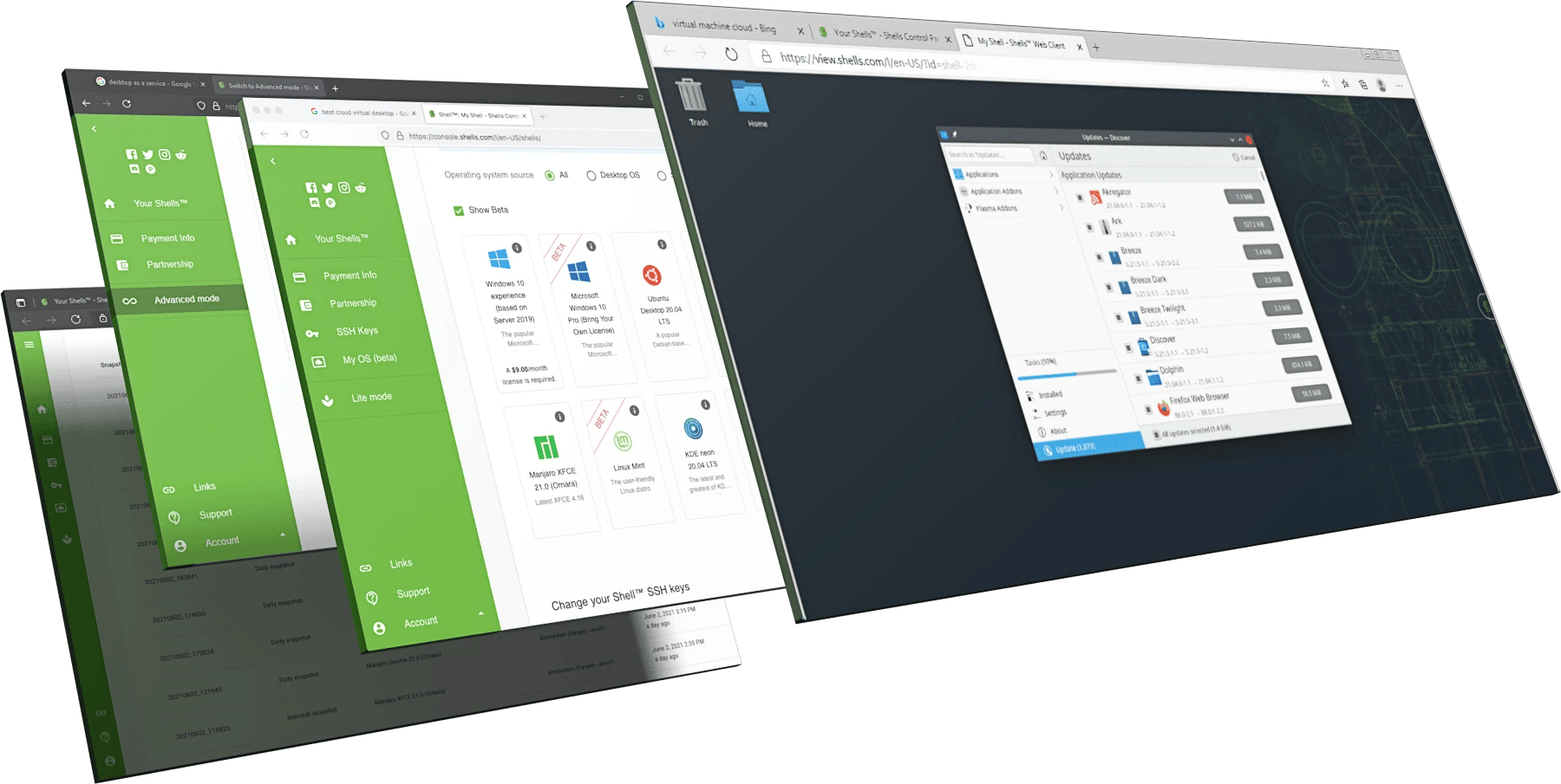 what is linux virtual machine software