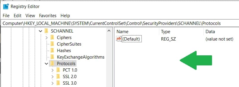 Verify TLS Protocols in Use
