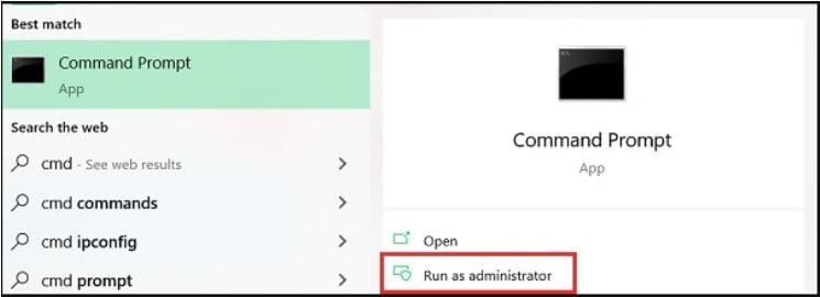 Run CHKDSK from command prompt