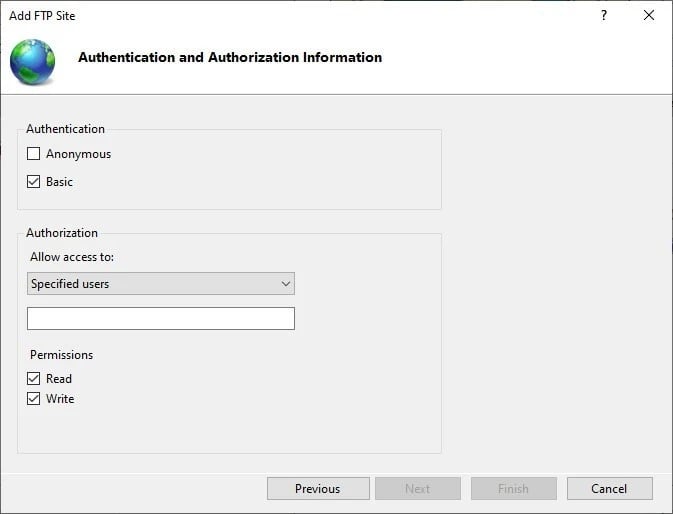 Configure Authentication