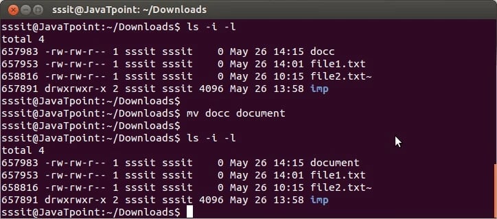 How Debian move file