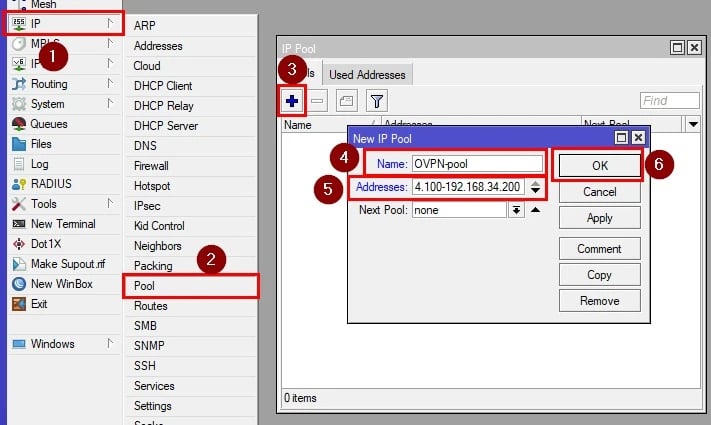 Creating an IP pool for your OpenVPN network