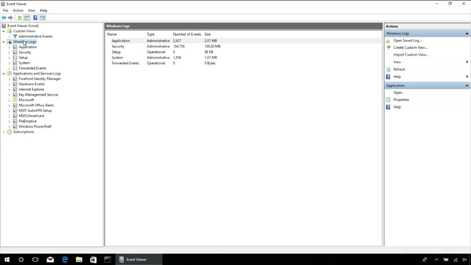 How Can I Access Windows Event Logs