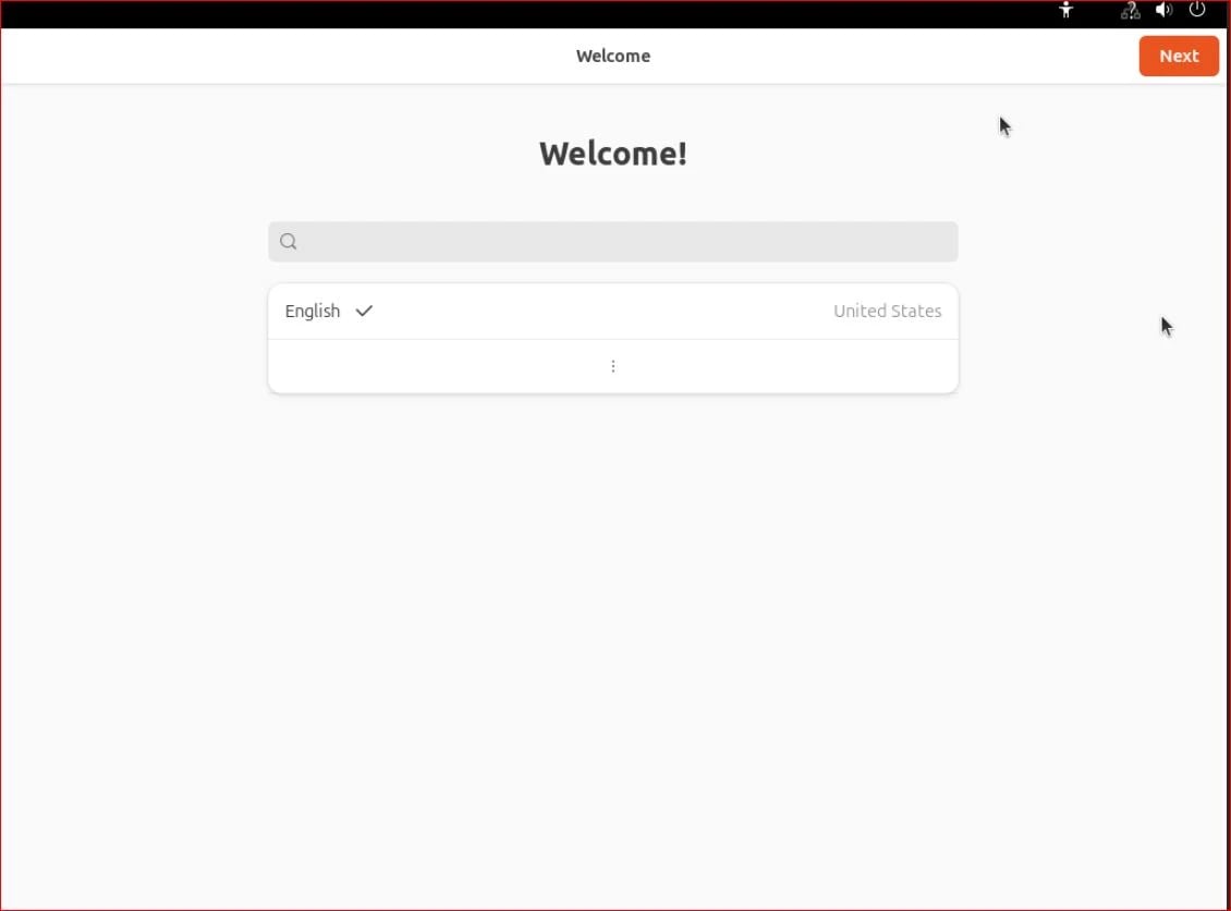 Language Selection