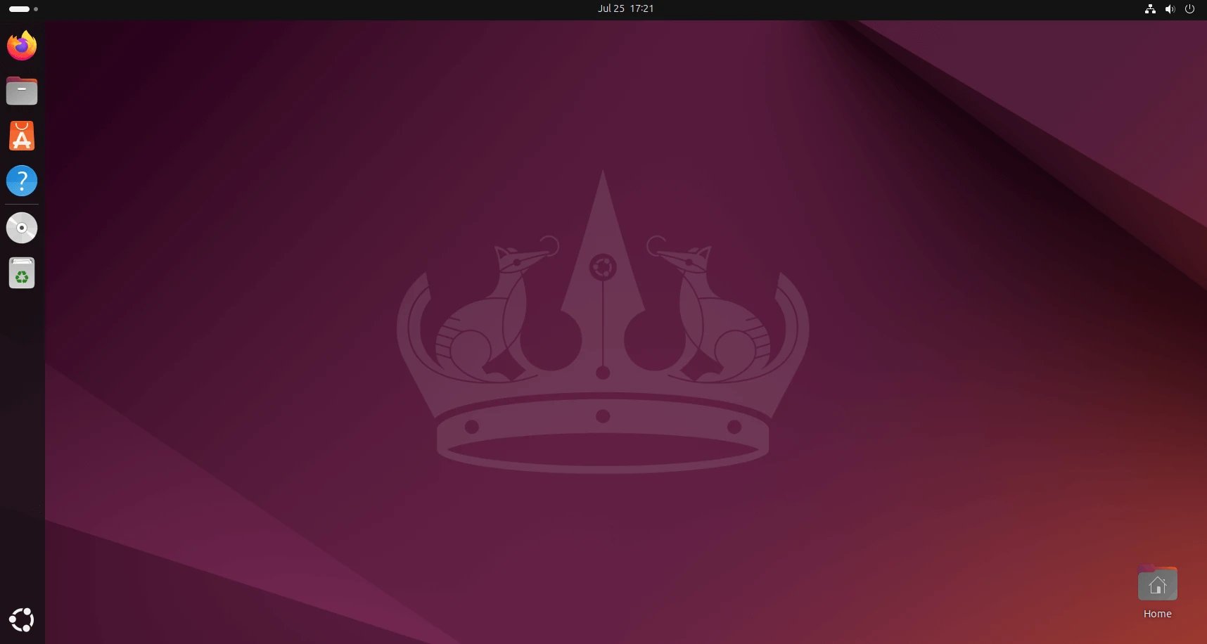 Ubuntu desktop environment