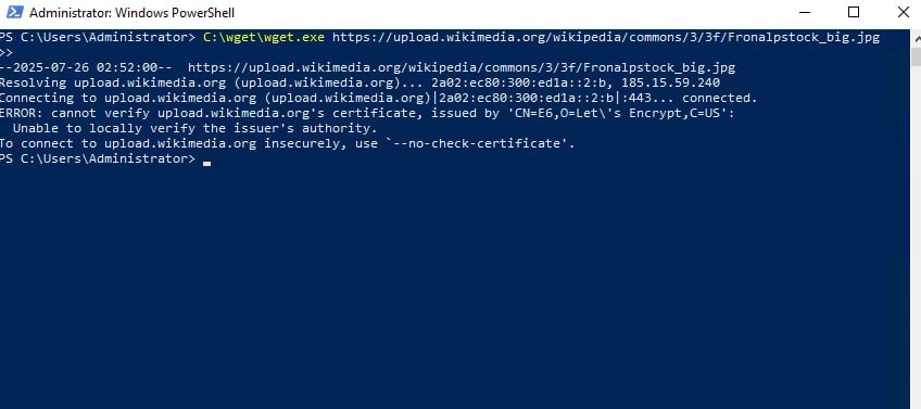 PowerShell Wget Recursive