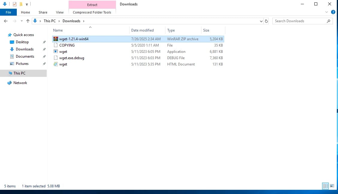 Wget Download 2
