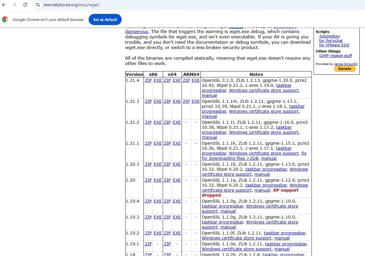 Wget Download