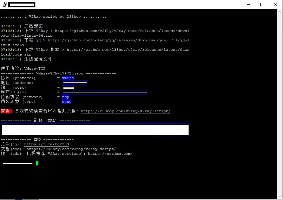 Installing V2Ray