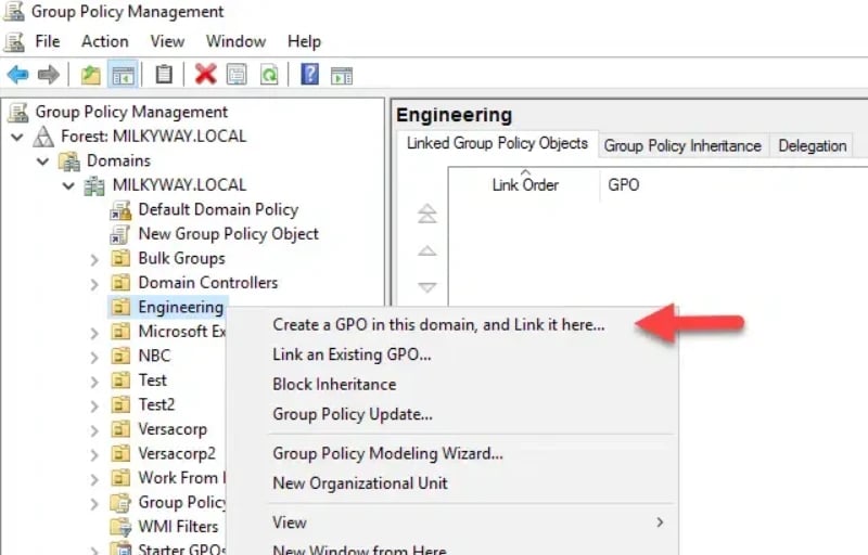 Group Policy Object (GPO)