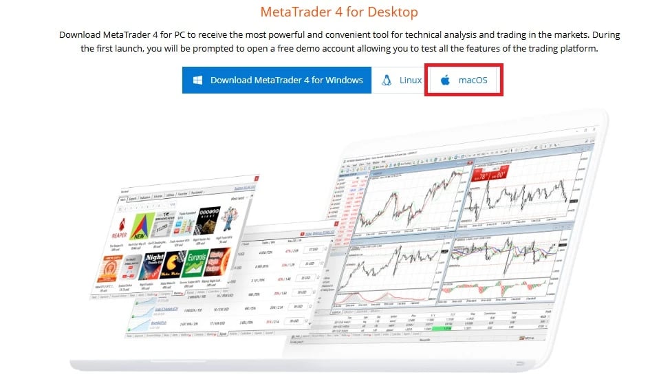 MetaTrader 4 on macos