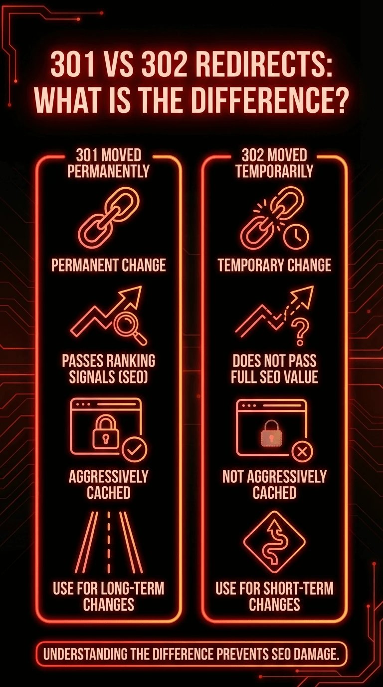 301 vs 302 What Is the Difference