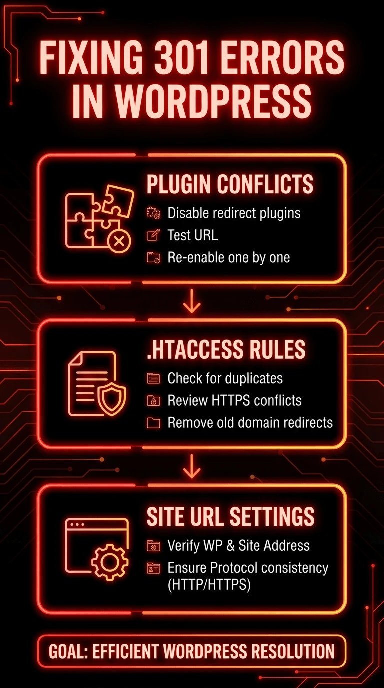 How to Fix 301 Moved Permanently Error in WordPress