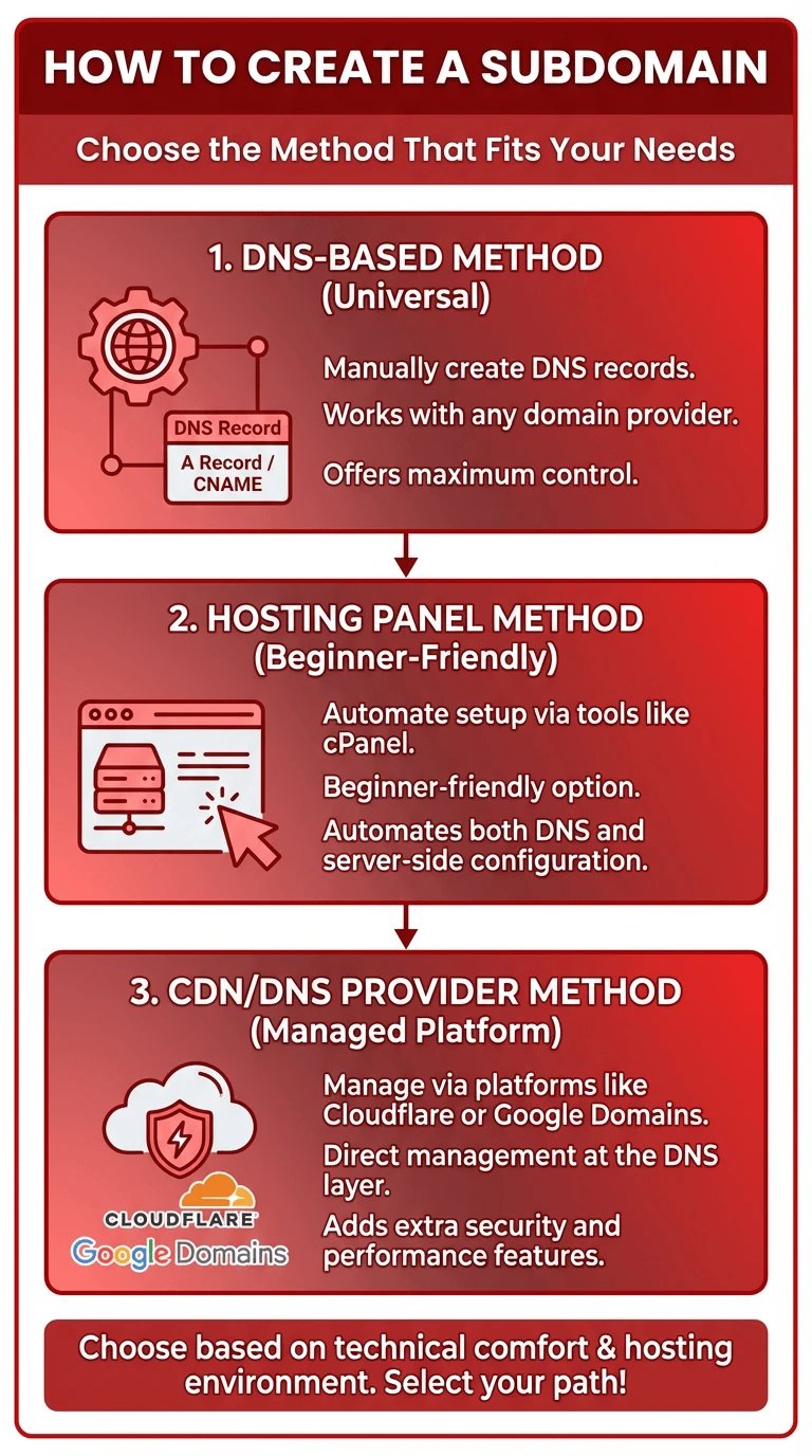How to Create a Subdomain for My Domain