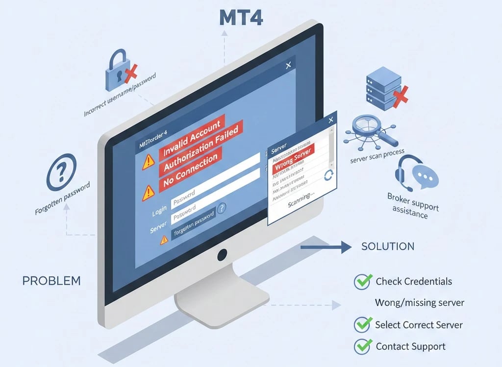 Troubleshooting Common MT4 Login Issues