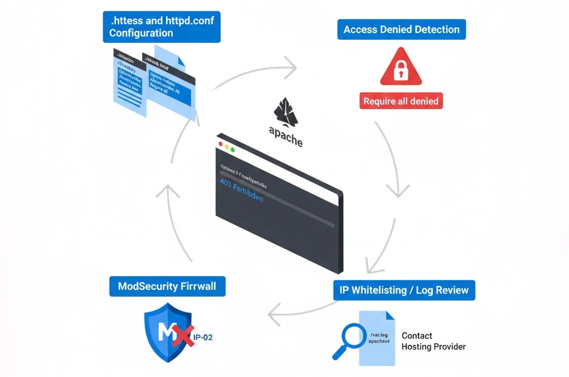 Fixing a 403 Forbidden Error on Apache Servers