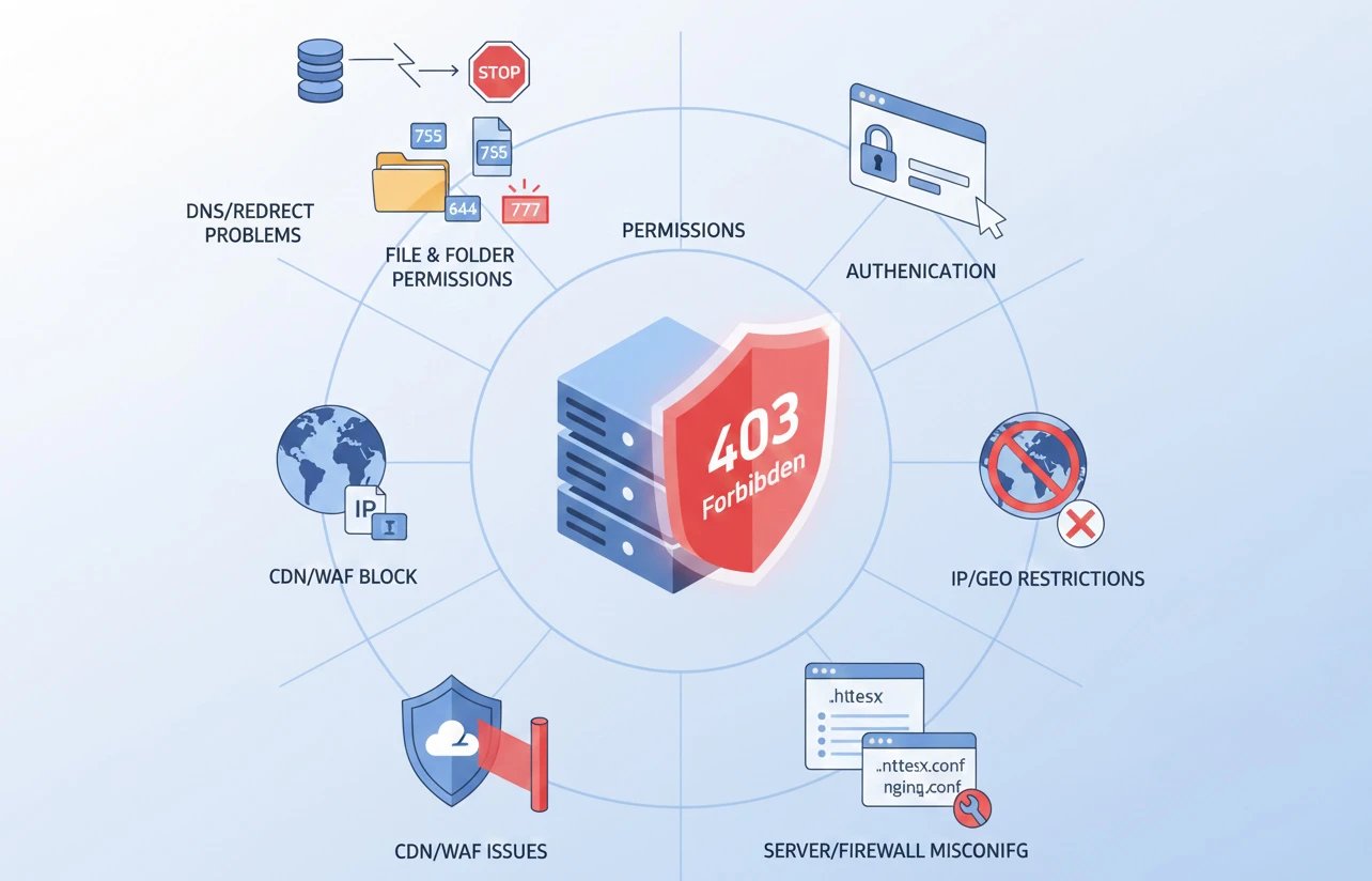 Common Causes of the 403 Forbidden Error