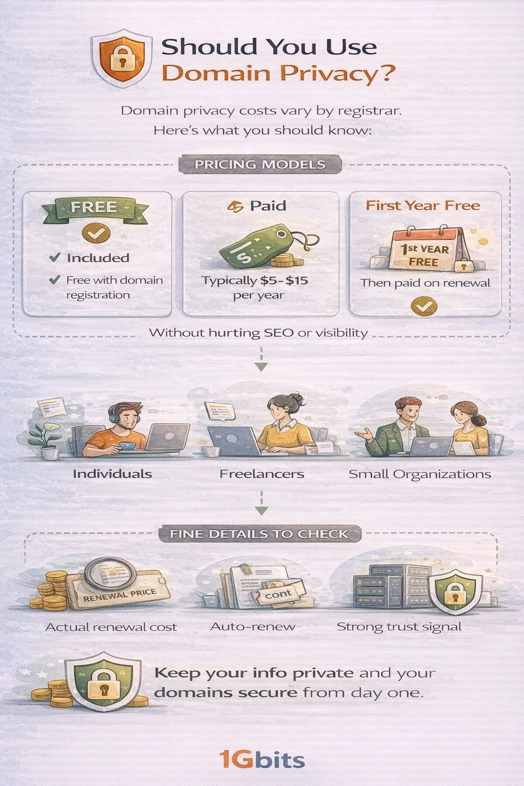 Conclusion Should You Use Domain Privacy