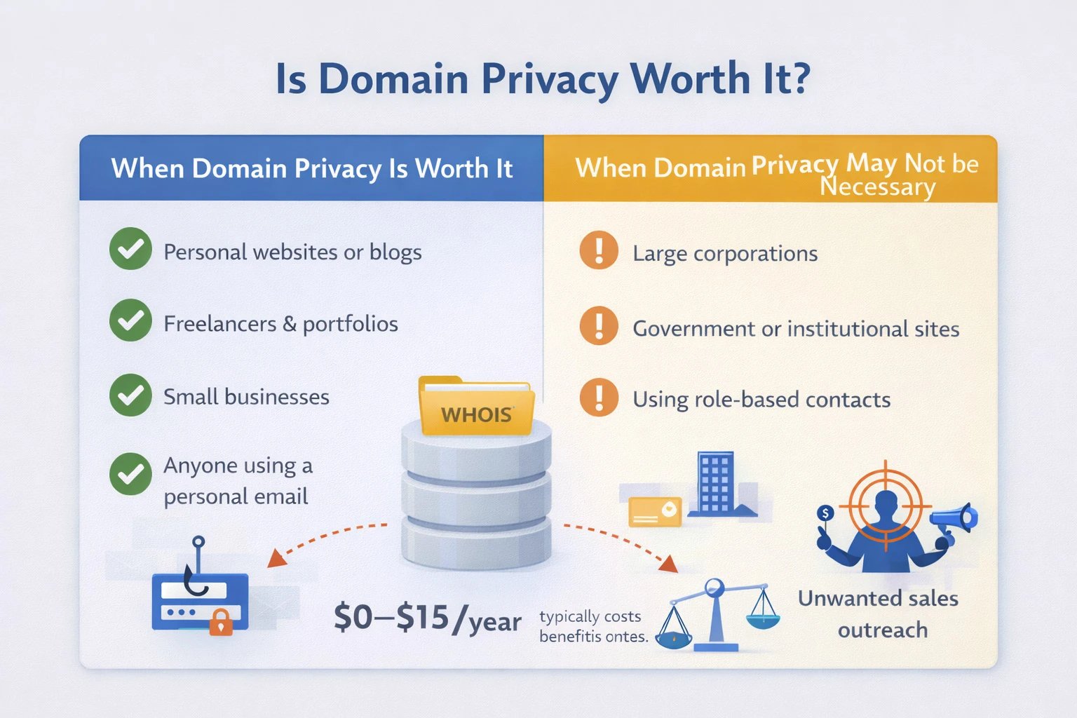 When Domain Privacy Is Worth It