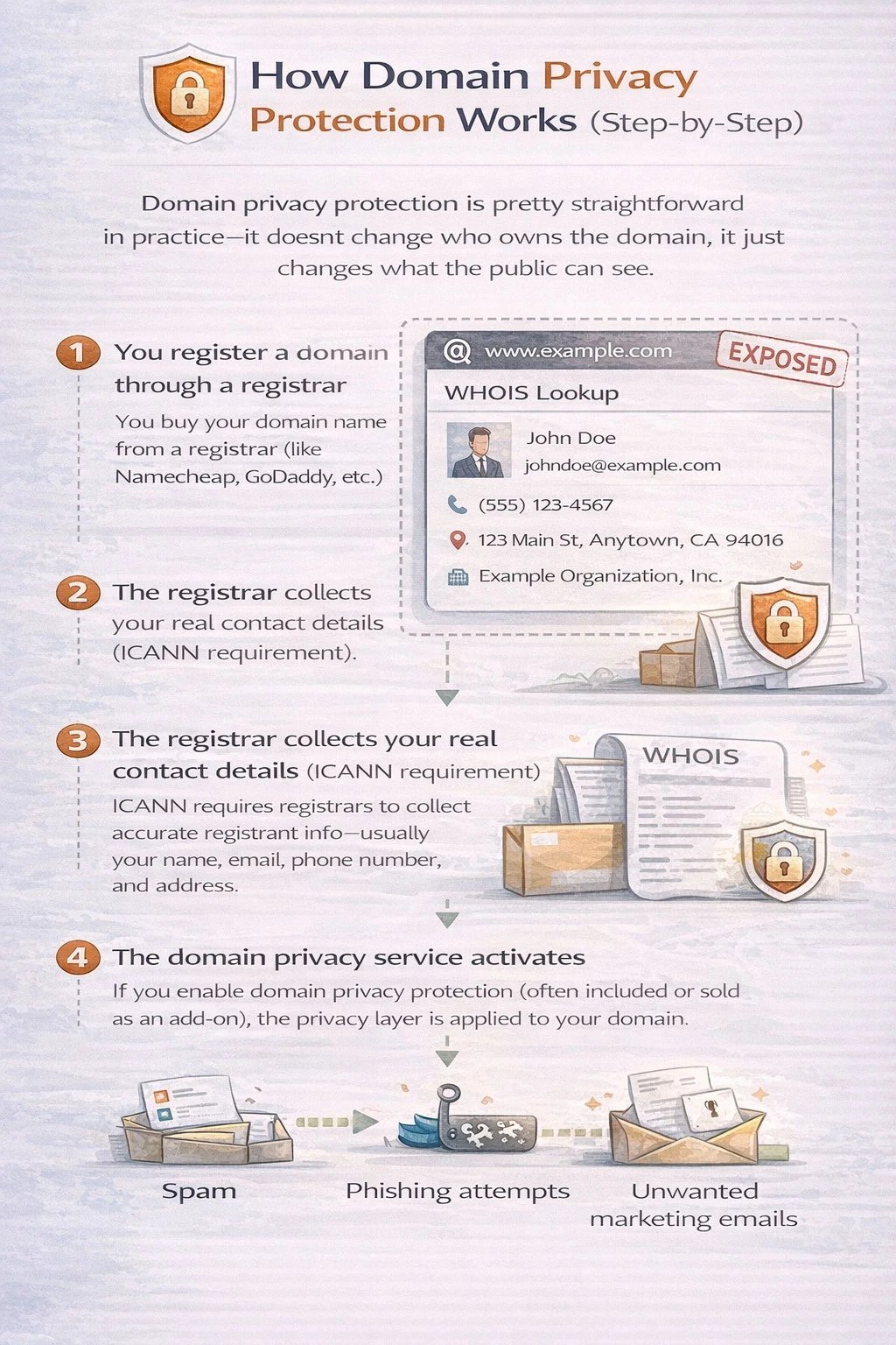 How Domain Privacy Protection Works