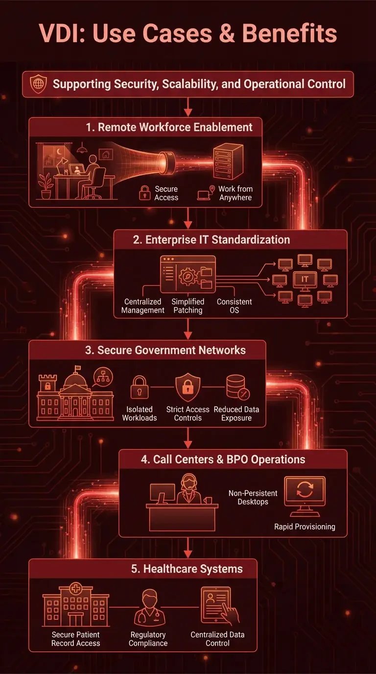 What Is Virtual Desktop Infrastructure Used For