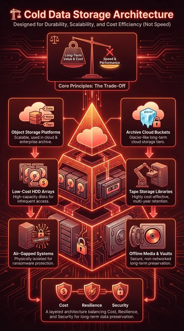 Cold Data Storage Architecture