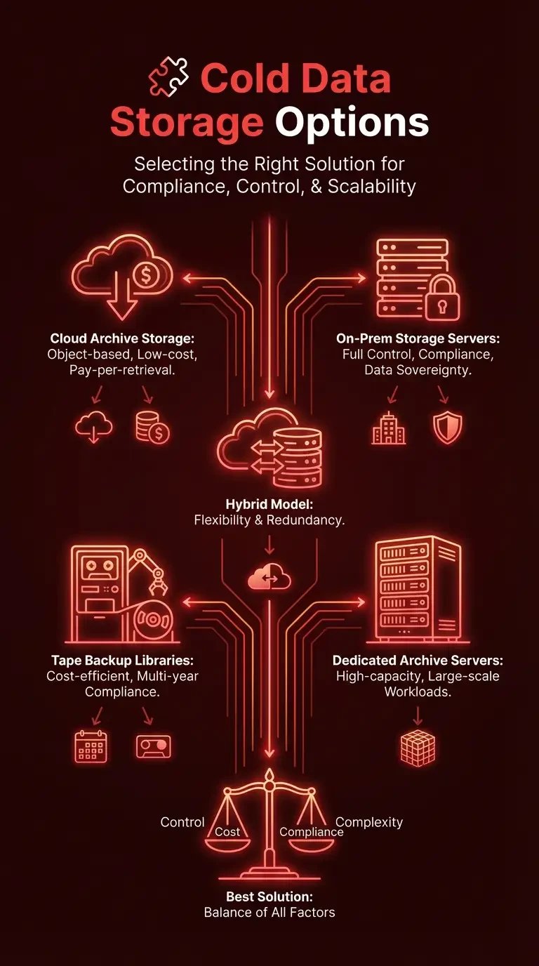 Cold Data Storage Options