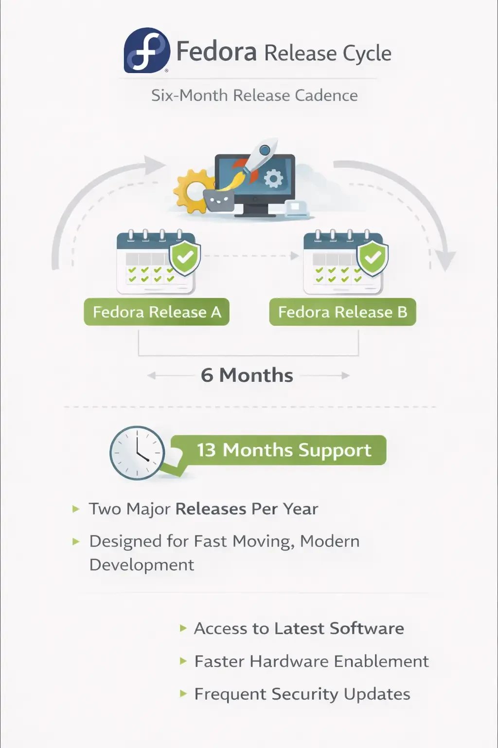 Fedora Release Model and Lifecycle