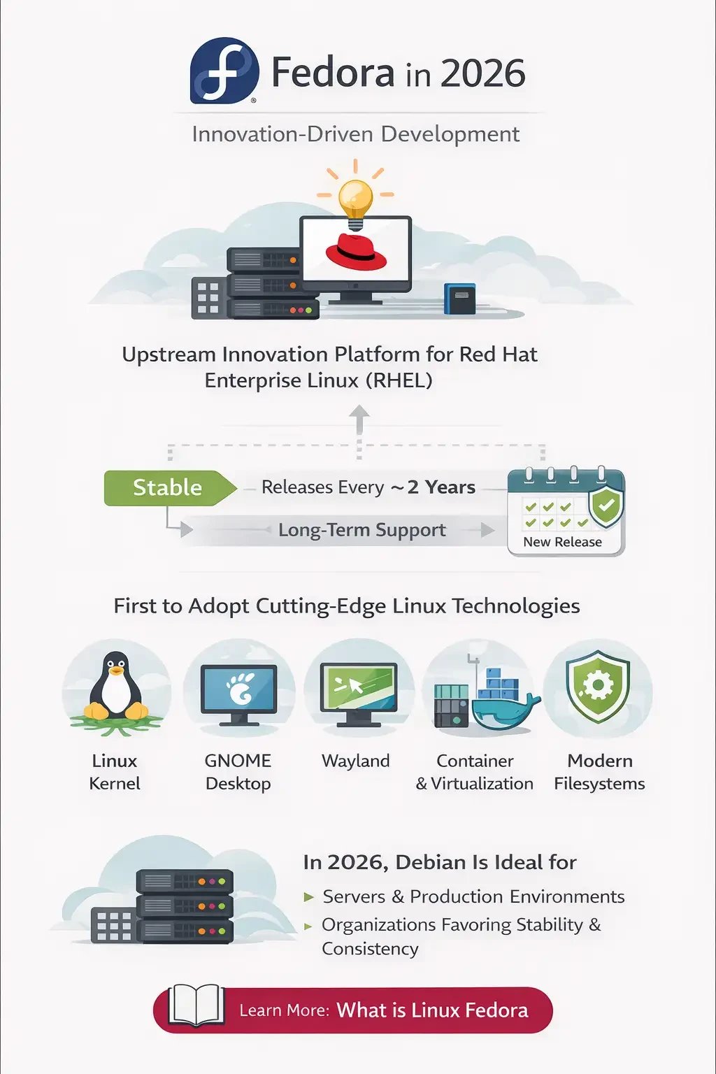 Overview of Fedora in 2026