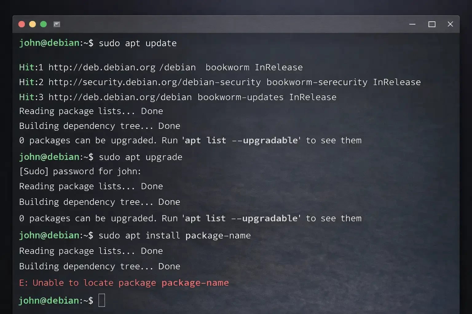 Package Management APT in 2026