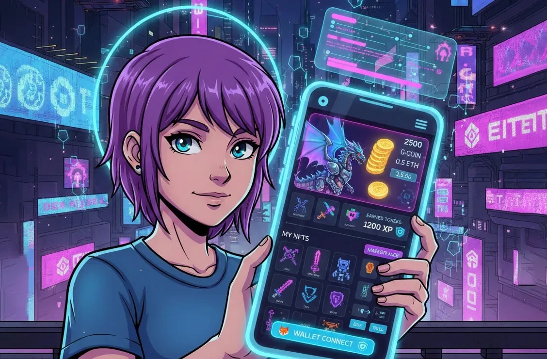 What Is a Blockchain Crypto Gaming App