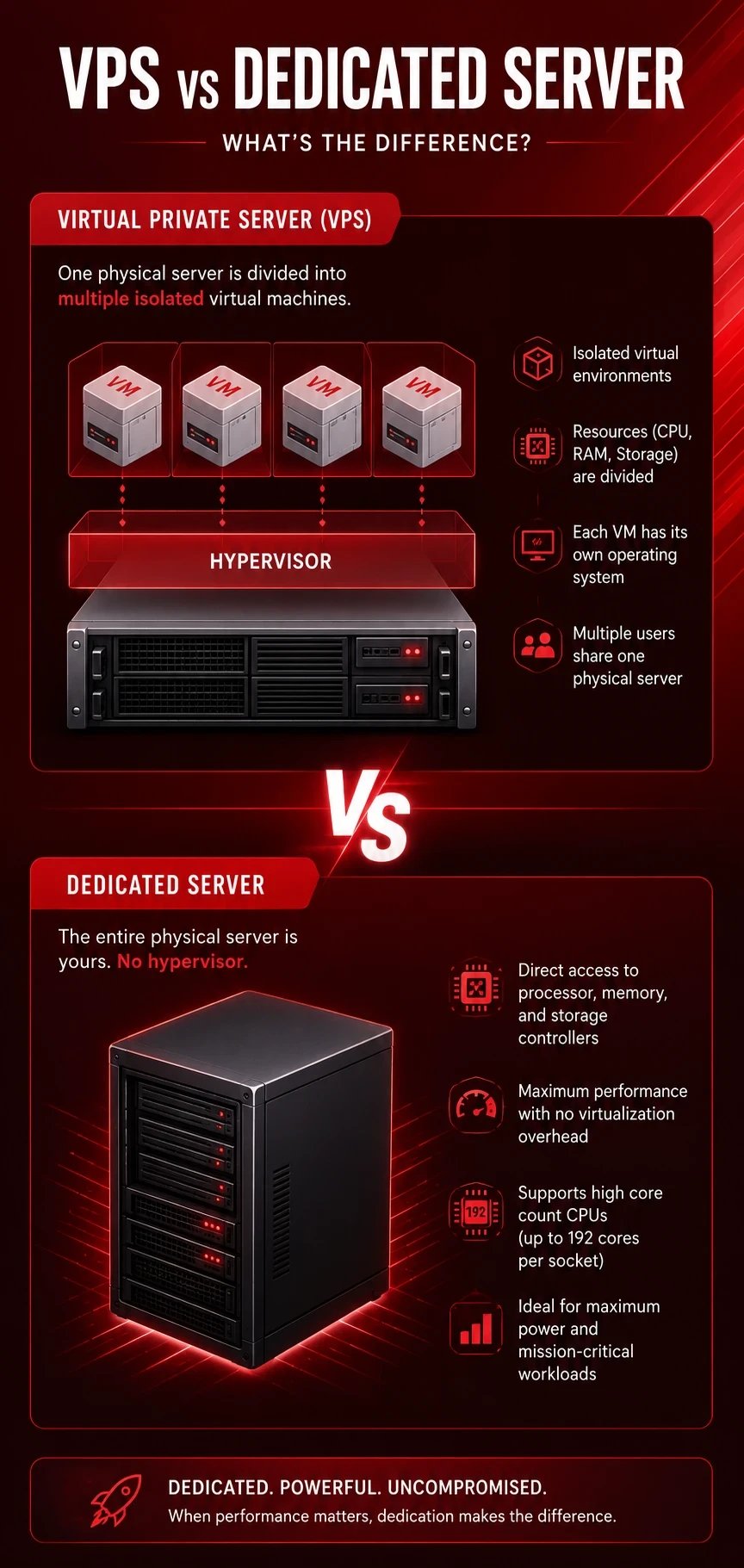 vps vs dedicated servers