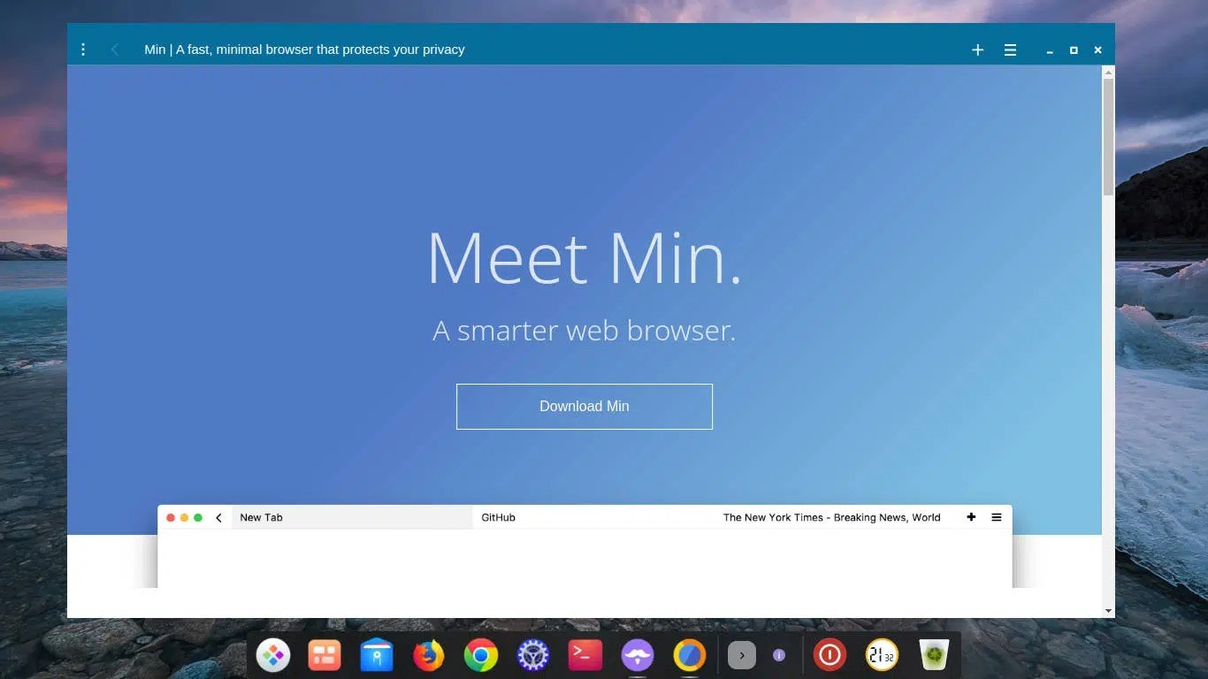 Min – A Fast, Minimal Browser