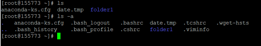 ls command